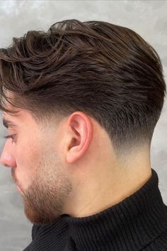 Fashion: #fashion, #style, #outfitinspiration, #beauty Mens Haircut 30 Year Old, Short Sides Medium Top Hair Men, Messy Slick Back Hair Men, Classic Haircut Men, Flow Hairstyle Men, Mens Haircuts Wavy Hair, Mens Haircuts Straight Hair, Mid Fade Haircut, Mens Haircuts Short Hair