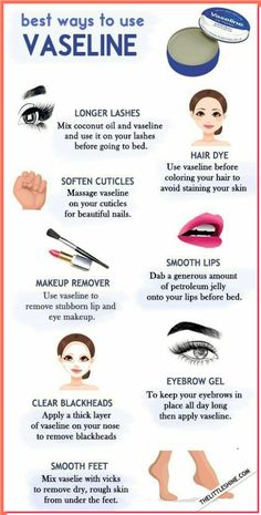 Follow for more beauty and self care tips and hacks.... #beauty #beautyroutine #skin #skincare #morningroutine #natural #blackheads Ways To Use Vaseline, Vaseline Uses, Clear Blackheads, Good Skin Tips, Beauty Routine Tips, Eyebrow Gel, Smooth Lips, Unwanted Hair Removal, Unwanted Hair