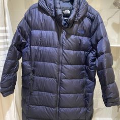 Selling A Beautiful Navy Blue Women's The North Face 550 Long Puffy Down Coat In Very Good Condition Size 3x $275 The North Face Jackets, North Face Jackets, Down Coat, North Face Jacket, North Face, The North Face, Jackets For Women, Jackets & Coats, Navy Blue