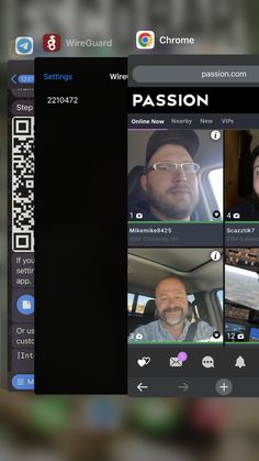 a group of people sitting in a car with qr code on their screenshots