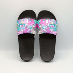 If the skates come off, the socks should come off too. Stay comfy and cool with our fresh new sandals in four unique designs. Casual Slip-on Flip Flops For Streetwear, Non-slip Slip-on Flip Flops For Streetwear, Fun Non-slip Slides For Spring, Non-slip Sandals For Summer Streetwear, Non-slip Open Toe Flip Flops For Streetwear, Casual Multicolor Slippers With Rubber Sole, Summer Slide Flip Flops For Streetwear, Casual Slides With Rubber Sole For Streetwear, Casual Slides For Streetwear With Rubber Sole