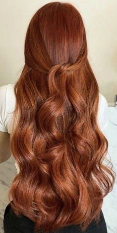 Long Beautiful Hair, Pretty Red Hair, Long Hair Hairstyles, Red Hair Inspo, Hair Color Auburn, Long Red Hair, Voluminous Hair, Hair Shades