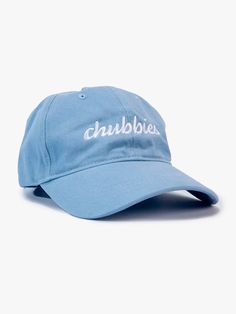 Chubbies Hat in Light Blue Dad Cap, Dad Caps, The Light, Dad Hats, Accessories Hats, Light Blue, Hats, Blue