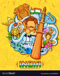 15th August Independence Day, India Background, Indian Background, Independence Day Of India, Diversity Poster, Drawing Travel, Patriotic Posters