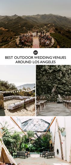 the best outdoor wedding venues around los angeles