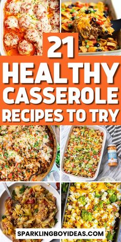 21 healthy casserole recipes to try in the kitchen and on the table for dinner