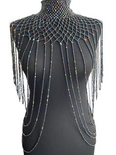 An authentic African beaded body jewellery.  Colour - Grey Collar Height - 8cm Neck Length:41cm( Adjustable) Length: 60cm Size: Fits up to UK size 14 Zulu Beads, Body Jewelry Diy, African Beads Necklace, Beaded Collar Necklace, Big Hoop Earrings, Beaded Collar, Maasai, Neck Piece, African Beads