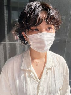 Japanese Perm Short Hair, Short Hair Perm, Perm Short Hair, Short Perm, Hair Perm, Shirt Hair