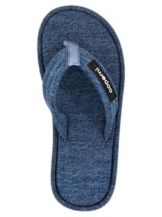 100% denim Denim Blue Denim Sandals For Vacation, Denim Blue Sandals For Vacation, Denim Blue Beach Sandals, Beach Denim Blue Sandals, Casual Denim Blue Sandals For Vacation, Comfortable Cotton Sandals For Summer, Casual Cotton Open Toe Sandals, Comfortable Cotton Summer Sandals, Latest Sandal