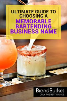 the ultimate guide to choosing a memorable bar - handling business name for your restaurant or bar