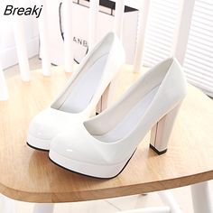 Shipping: Worldwide Express Shipping AvailableDelivery time: 7-15Days Fast ShippingReturns: Fast refund, 100% Money Back Guarantee.Brand Name: miaoguanOrigin: Mainland ChinaUpper Material: PUToe Shape: Pointed ToeWith Platforms: YesPlatform Height: 0-3cmHeel Height: High (5cm-8cm)Heel Type: Square heelPump Type: GLADIATORStyle: FashionFashion Element: ShallowSeason: Spring/AutumnOutsole Material: Rubberis_handmade: YesPattern Type: SolidInsole Material: RubberOccasion: PartyModel Number: 2021111 White Stilettos, Cute High Heels, Red Stilettos, Black Chunky Heels, Party Pumps, White Wedding Shoes, Heels Online, Heels Fashion, High Heels Shoes