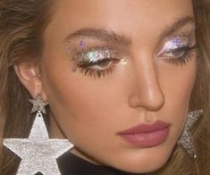 Look Disco, Disco Makeup, Kesha, Editorial Makeup, Pretty Makeup, Creative Makeup, Aesthetic Makeup