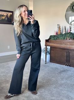 Walmart set! This set is sooo good! Comfy! Comes in lots of colors and true to size. Check out the link here! Outfit Sets For Women, Outfits For Special Occasions, Special Occasion Outfits, Juggling, Everyday Outfit, Mom Outfits, Winter Day, Busy Mom, Everyday Outfits