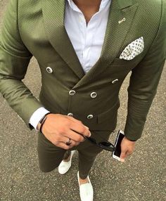 StyleMan Green Suit, Wedding Suits Men, Suit Style