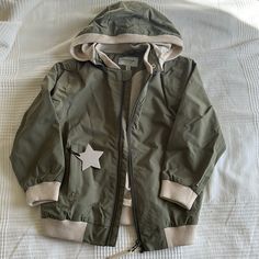 Brand New With Tag Condition As Shown 5y Jackets And Hoodies, Cute Clothes For Guys, Green Clothes Men, Thrifted Jacket, Kawaii Jacket, Ugly Clothes, Cool Jackets For Men, Baggy Jacket, Green Items