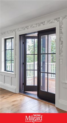 an open door with the words perfect patio doors for remodeling projects