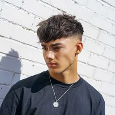 Male Haircut, Hair Types Men, Mid Fade Haircut, Asian Men Hairstyle, Mens Hairstyles Thick Hair, Men's Short Hair, Men Hair Color