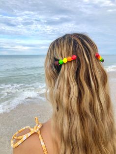 "Set of two skittles candy hair clips. Handmade by a candy loving hairstylist!  Approximately 2.5\" long by 0.5\" wide." Candy Hair Clips, Rainbow Skittles, Photographic Makeup, Pride Hair, Skittles Candy, Fruity Pebbles Cereal, Hair Clip Ideas, Clip Ideas, Candy Hair