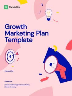 Growth Marketing Plan Marketing Plan Template, Growth Marketing, Plan Template, Report Template, To Win