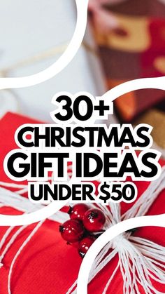 christmas gift ideas under $ 50