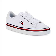 Tommy Hilfiger Fressian Low-Cut Sneakers Size 7.5 New Trendy Tommy Hilfiger Sneakers For Spring, Tommy Hilfiger Casual Sneakers With Round Toe, Casual Tommy Hilfiger Sneakers With Round Toe, Tommy Hilfiger Sneakers For Spring, Tommy Hilfiger Round Toe Sneakers For Spring, Trendy Tommy Hilfiger Round Toe Sneakers, Casual Tommy Hilfiger Sneakers With Cushioned Footbed, Tommy Hilfiger Casual Sneakers With Cushioned Footbed, Tommy Hilfiger Casual Sneakers With Laces