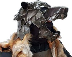 Wolf Helmet, Cosplay Helmet, Collectible Knives, Larp, Collage, Pins