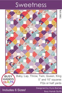 the sweetest baby quilt pattern