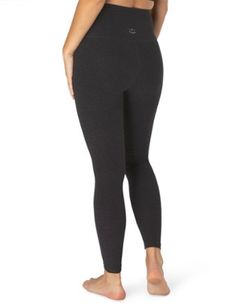 Stretch  dance  nap and lounge in comfort. The women's Beyond Yoga Spacedye At Your Leisure High-Waisted Midi leggings are made from stretchy  soft fabric that's moisture-wicking and easy to care for. Comfort Stretch Soft Touch Bottoms For Yoga, Yoga Bottoms With Comfort Stretch And Soft Touch, Athleisure Leggings For Lounging, Comfort Waistband Leggings For Loungewear, Comfort Stretch Soft Touch Leggings For Loungewear, Comfort Stretch Tights For Loungewear, Comfort Stretch Leggings For Loungewear, Comfortable Stretch Tights For Loungewear, Comfortable Full-length Leggings For Loungewear