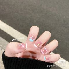 Glitter Rosa, Manicure Tips, Nail Type, Fake Nails With Glue, Nail Forms, Nail Idea, Stick On Nails