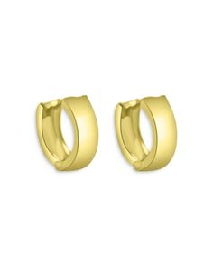 Bloomingdale's Huggie Hoop Earrings in 14K Yellow Gold - 100% Exclusive 14k Gold Small Hoop Huggie Earrings For Formal Occasions, Formal 14k Gold Small Hoop Huggie Earrings, Yellow Gold Huggie Earrings For Formal Wear, Formal Yellow Gold Huggie Hoop Earrings, Formal Yellow Gold Huggie Earrings, Formal Yellow Gold Huggie Rings, Hallmarked Huggie Earrings For Formal Occasions, Formal Hallmarked Huggie Earrings, Hallmarked Yellow Gold Huggie Earrings