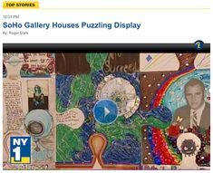 a screen shot of the top stories page for sopho gallery houses puzzling display