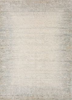 an area rug with white and gray colors