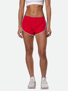 WHY YOU'LL LOVE IT Comfort, meet performance. Without a doubt, this will be your favorite go-to short. Great for training or simply just hanging out. Complete the look with our Dash, Tempo or Versa Tee and get moving. Red Lollipop, Essential Shorts, Womens Running, Shorts Womens, Never Again, Get Moving, Women Essentials, Red Shorts, Short Shorts