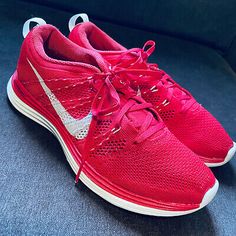 ad eBay - Nike Flyknit Lunar 1 Running Shoes  Women's 9 US 554888-612 Red White - Buy Now, click the link (eBay) Red Lace-up Running Shoes With Cushioned Footbed, Red Synthetic Running Shoes With Round Toe, Nike Red Synthetic Running Shoes, Red Nike Synthetic Running Shoes, Nike Flyknit, Running Shoes Sneakers, Womens Running Shoes, Women's Sneakers, Click The Link