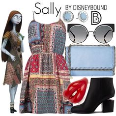 Disney Bound - Sally Movie Outfit, Young Professional Outfits, Hot Topic Clothes, Disney Inspired Fashion, Disney Clothes, Scene Outfits