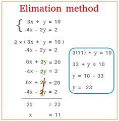 the worksheet is shown with two different numbers