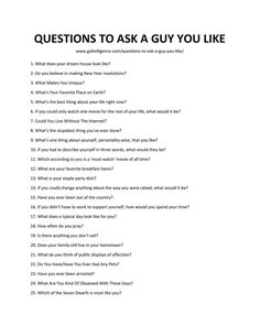 Downloadable and printable list Things To Ask The Guy Your Talking To, How To Ask A Guy For His Phone Number, Convos To Have With A Guy, Creative Questions To Ask A Guy, Personality Questions To Ask A Guy, Question To Ask A Guy To Get To Know Him, Casual Questions To Ask A Guy, What To Ask Someone To Get To Know Them, How To Ask Someone To Hang Out