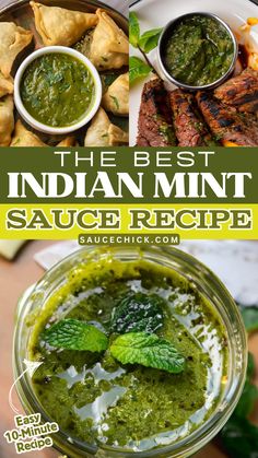 Zingy Indian Mint Sauce Recipe for a Refreshing Twist Indian Mint Sauce, Mint Sauce Recipe, Lamb Steak Recipes, Lamb Steaks, Mint Yogurt, Meat Sauce Recipes, Zesty Sauce, Hot Sauce Recipes, Grilled Meats