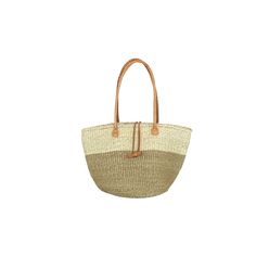 One of our most popular styles, this basket is the ideal size to use as a basket bag for all your day-to-day tasks. Perfectly sized to fit your wallet, keys, phone and still squeeze in a water bottle or snack, and with smooth, round leather handles for carrying over your shoulder, this basket will quickly become an indispensable part of your life. Made from 100% sustainably harvested sisal, it is handwoven by our women's weaving cooperative in rural Kenya. Materials: Sisal and Leather Dimensions Woman Weaving, Popular Styles, Round Leather, Basket Bag, Leather Handles, Women Supporting Women, Popular Style, Leather Handle, Kenya