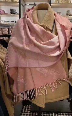 Coach Horse And Carriage Oversized Muffler Scarf True Pink MSRP: $178.00 76387. Condition is "New with tags". Shipped with USPS Priority Mail. Luxury Winter Scarves, Horse And Carriage, Horse Carriage, Winter Scarf, Priority Mail, Tags, Outfit Inspo, Pink, Clothes