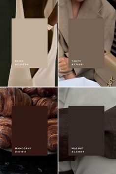 Brown And Beige Colour Palette, Brown And Grey Colour Palette, Chocolate Brown Colour Palette, Coffee Aesthetic Color Palette, Reddish Brown Color Palette, Old Money Color Scheme, Fall Palette Colors, Mocha Colour Palette, Modern Luxury Color Palette