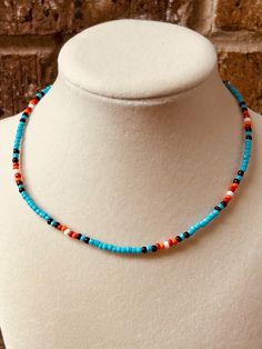 Boho seed bead choker. Seed Bead Choker, Bead Choker, Crystal Lake, Choker Necklaces, Beaded Choker, Seed Bead, Halloween Shopping, Seed Beads, Necklaces Bracelets