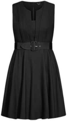 Belted Mini Dress For Cocktail, Fitted Dress With Belt For Date Night, Elegant Dresses With Belt Loops, Black Dress With Belt Detail For Work, Elegant Black Belted Dress For Night Out, A-line Belted Party Mini Dress, Formal Fitted Belted Pleated Dress, Solid Sleeveless Belted Dress, Formal Fitted Pleated Dress With Belt