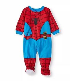 These Onesie Pajamas make a fantastic addition to your child's cold-weather nightwear. They're made of super-soft microfleece polyester and are machine washable and dryer safe. These little footed pajamas have non-skid bottoms to prevent possible slips and falls. they also have a full zipper closure for convenient on/off access and long-sleeves with ribbed cuffs. Additionally, the Onesie Pajamas feature cute and colorful graphics of some of their favorite characters. Sleeper Pajamas, Blanket Sleeper, Footed Pajamas, Onesie Pajamas, Cute Cartoon Drawings, Slip And Fall, Red Outfit, Disney Outfits, Baby & Toddler Clothing