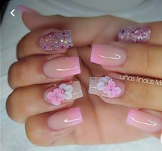 Flare Nails, Pink Nail Art Designs, Wedding Nail Art Design, Classy Nail Designs, Fancy Nails Designs, Beauty Nails Design, Stylish Nails Designs, Stiletto Nails Designs, Vibrant Nails