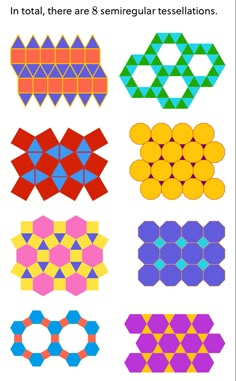 the instructions to make an origami puzzle with different shapes and sizes, all in one