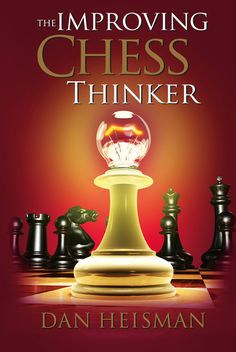 the book cover shows a chess board with pieces on it and an image of a light bulb