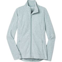 Women's Frost Lake Fleece Full Zip Jacket Midweight Long Sleeve Fleece Jacket For Fall, Functional Fleece Outerwear, Casual Heather Grey Fleece Outerwear, Functional Solid Fleece Outerwear, Functional Solid Color Fleece Outerwear, Fleece Long Sleeve Athleisure Outerwear, Fleece Athleisure Long Sleeve Outerwear, Fall Athleisure Fleece Jacket For Cold Weather, Athleisure Fleece Jacket For Cold Weather And Fall