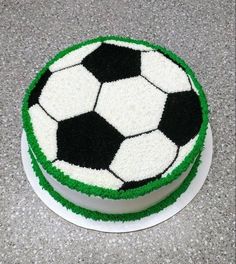 ⚽ Soccer Cupcakes, World Cup Party, Soccer Ball Cake, Soccer Birthday Cakes, Football Birthday Cake, Soccer Cake, Soccer Birthday Parties, Ball Cake, Sport Cakes