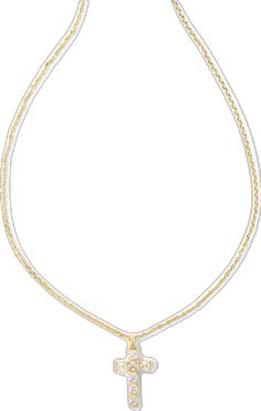 Short Pendant Necklace, White Crystal, Gold Pendant Necklace, Dillard's, Kendra Scott, Gold Necklace, Pendant Necklace, Crystals, Pendant